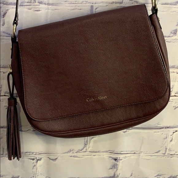 calvin klein purple purse